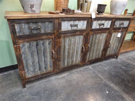 steel sideboard cabinet|galvanized metal sideboard.